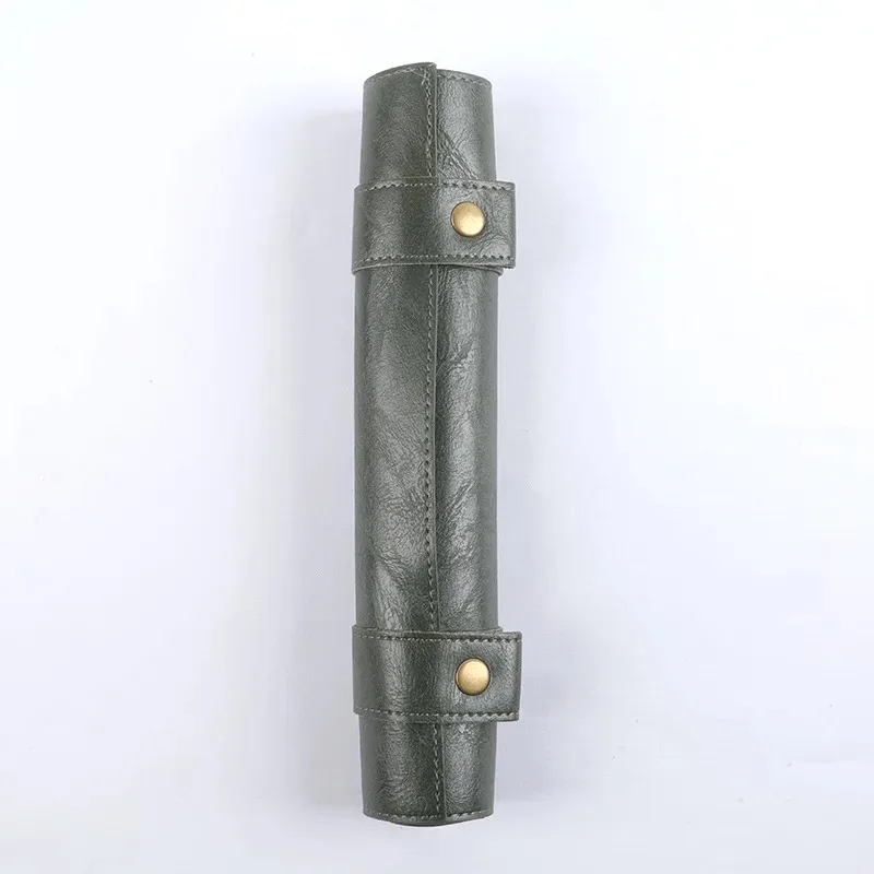 طوي النرد المتداول حصيرة صينية مع سستة بولي Leather حقيبة النرد الجلدية ل RPG DND متعددة الوجهين النرد حقيبة التخزين لعبة الملحقات