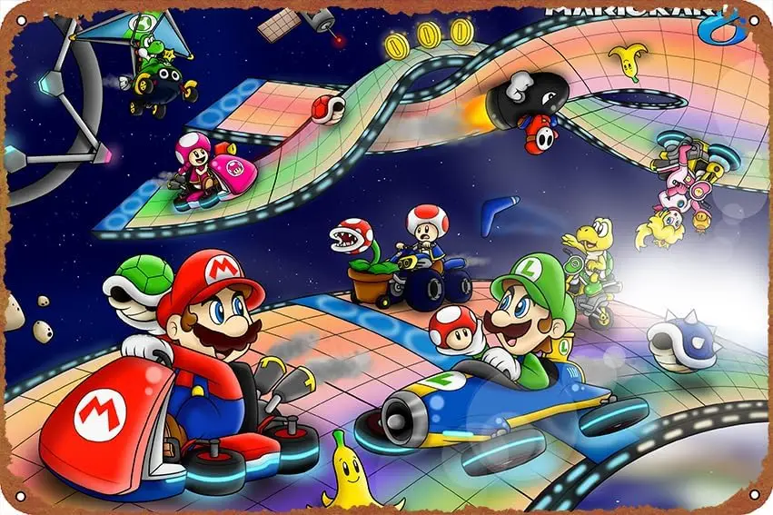 1q، Toadette ماريو كارت العلجوم ماريو كارت 8 كوبا تروبا خجولة غي سمكة البيرانا مصنع الأميرة الخوخ يوشي رصاصة بيل ماريو لعبة فيديو