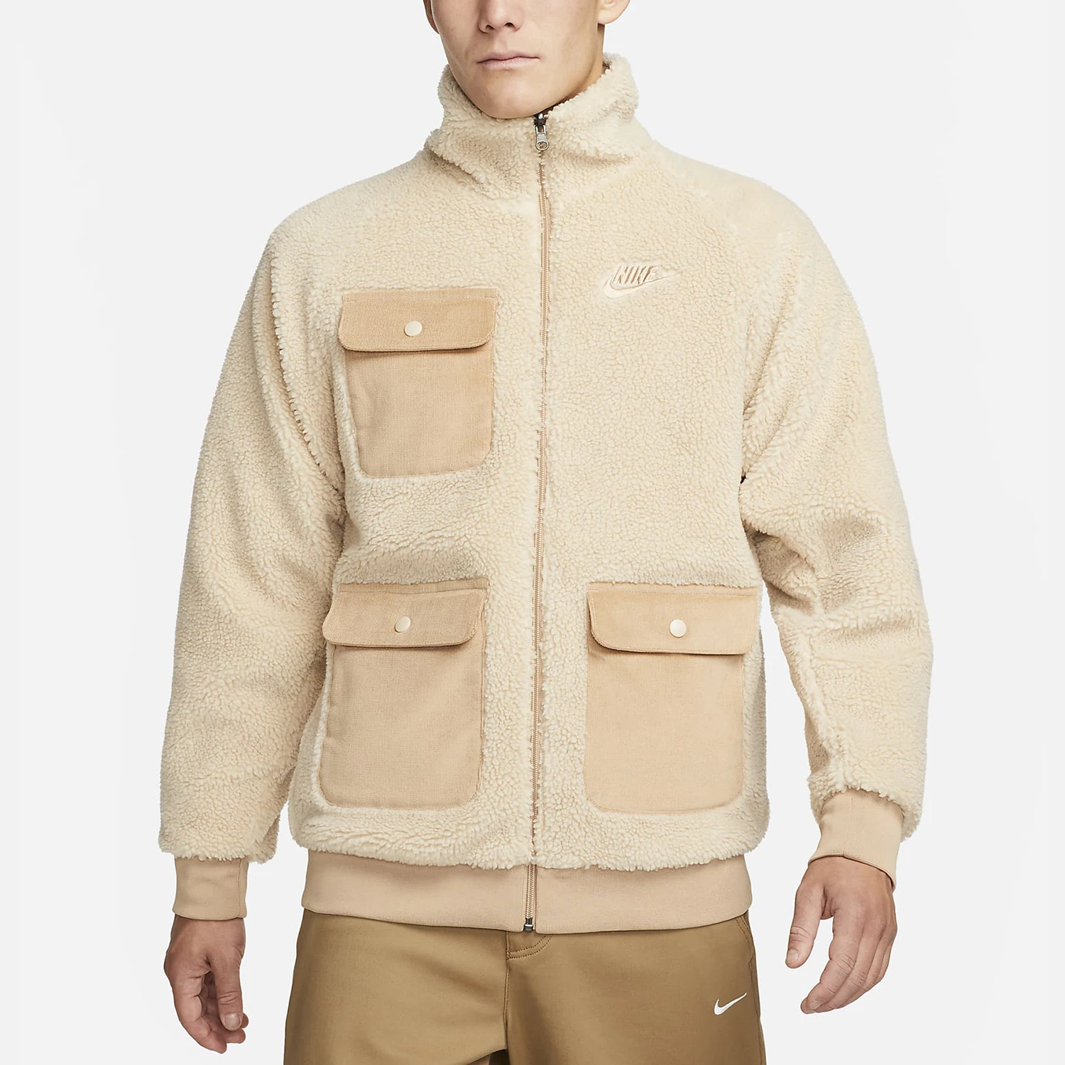 

Nike genuine Spring New Men's Casual Sport Stand Collar Jacket DZ4713-126