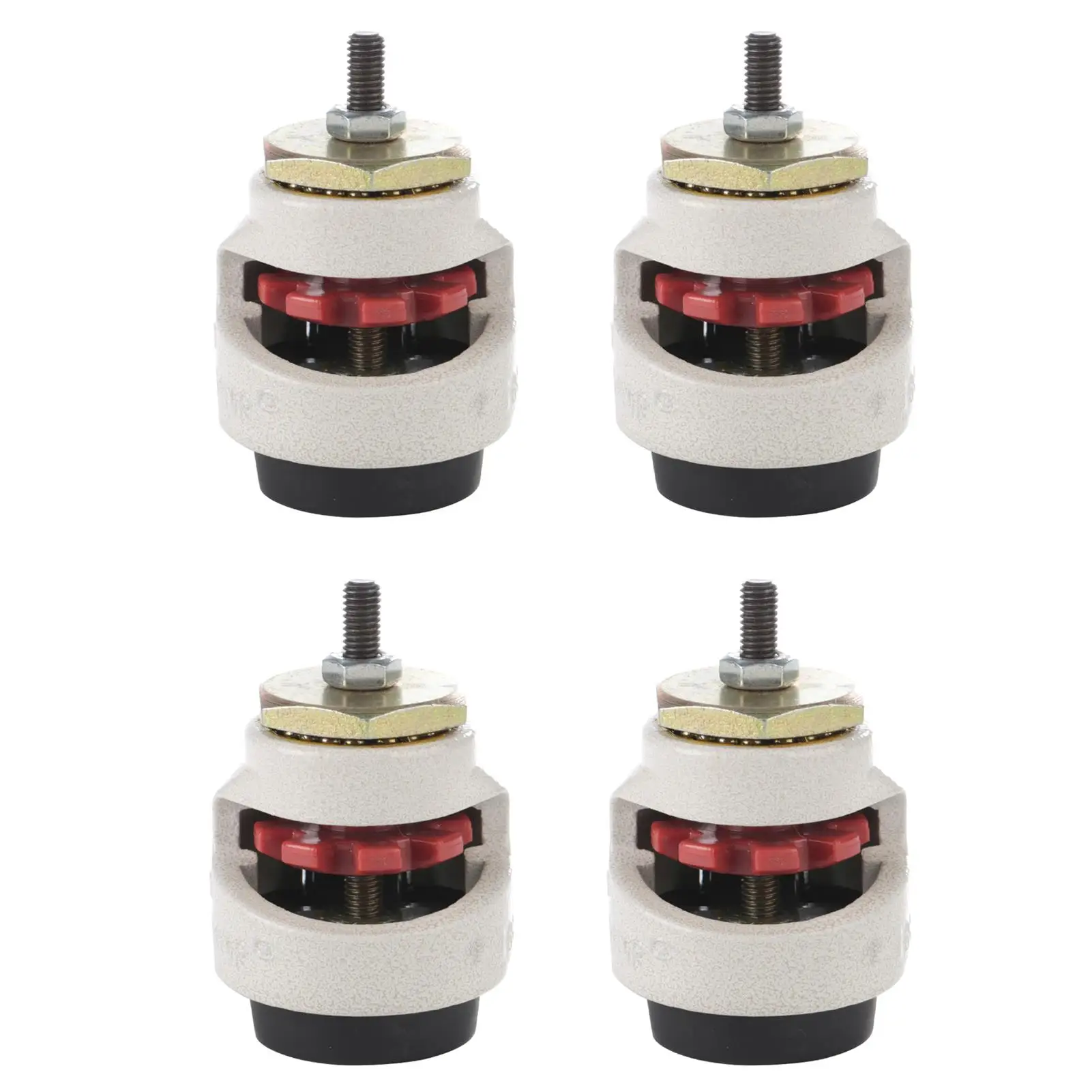 

4Pcs Heavy Duty Threaded Stem Industrial Casters for vending Machine & Big Equipment