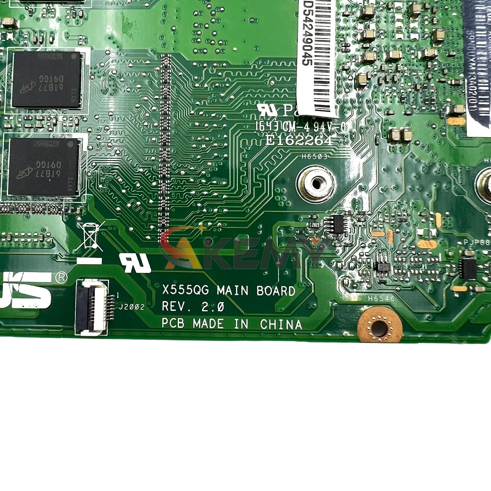X555QA Scheda Madre Del Computer Portatile Per ASUS VivoBook X555QG K555Q X555QA X555Q A555Q Mainboard W/A4 A6 A8 A10 A12 CPU test OK nave veloce