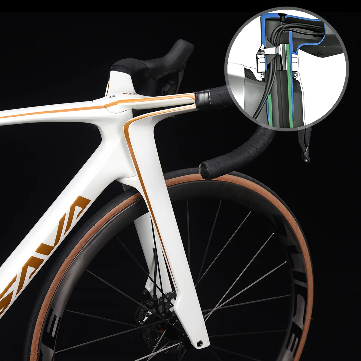 SAVA ドリームメーカー フルカーボンロードバイク 電動シフト シマノ