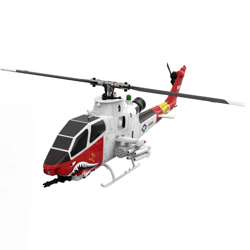 YuXiang F112S AH-1 Cobra 2.4G 9CH GPS Optical Flow Localization LiDAR TOF Altitude Hold Brushless Motor 1:32 Scale RC Helicopter