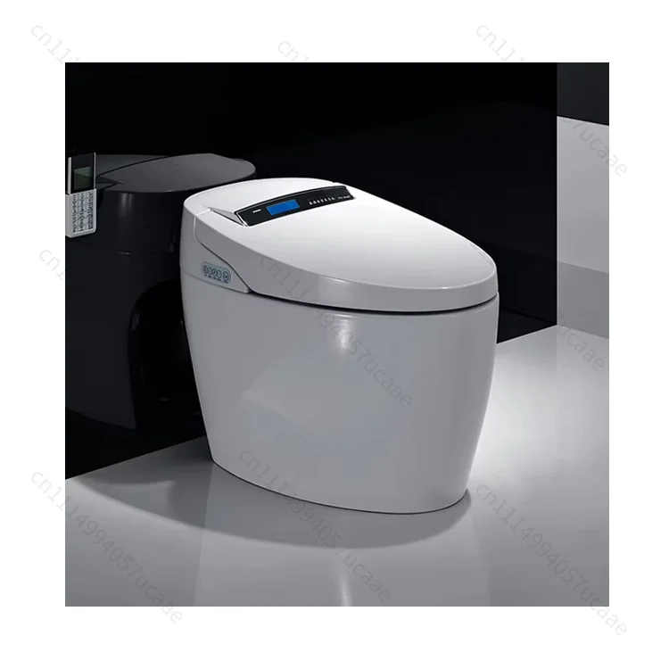 High Quality Auto Flush Clean Function One Piece Commode S-trap Ceramic Smart Wc Toilet