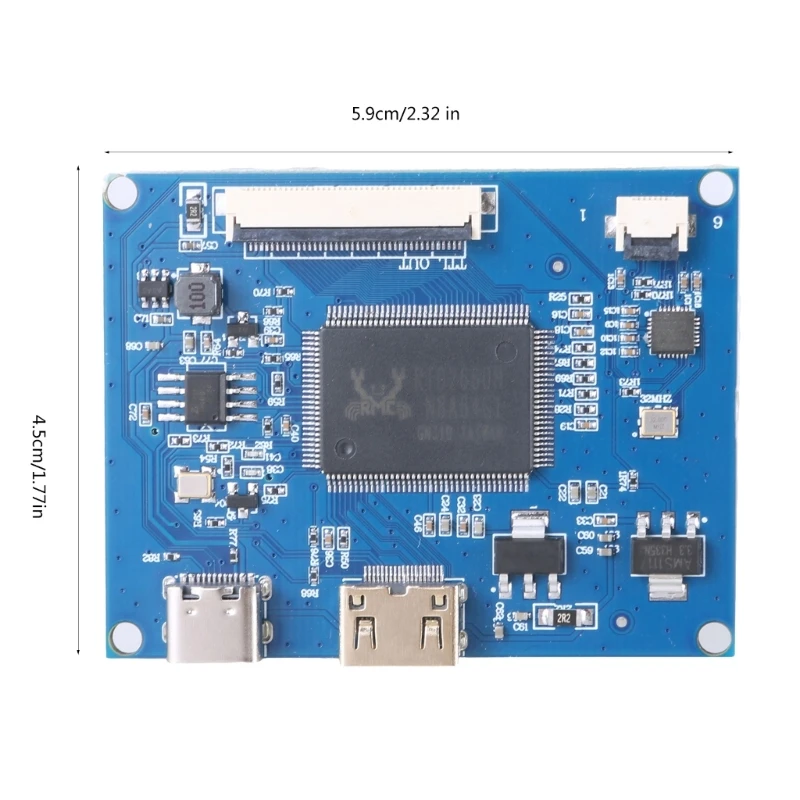 Placa controladora painel lcd 40 pinos, placa driver tela, suporte gt911/913/928/9110 chip 800x480 1 canal