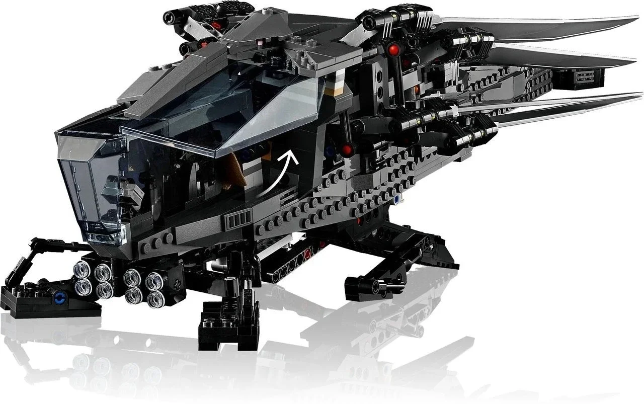 Conjuntos de blocos de construção de aeronaves de asa batida 10327 compatíveis com partículas Legoed adequadas para presentes de Natal 1369 peças