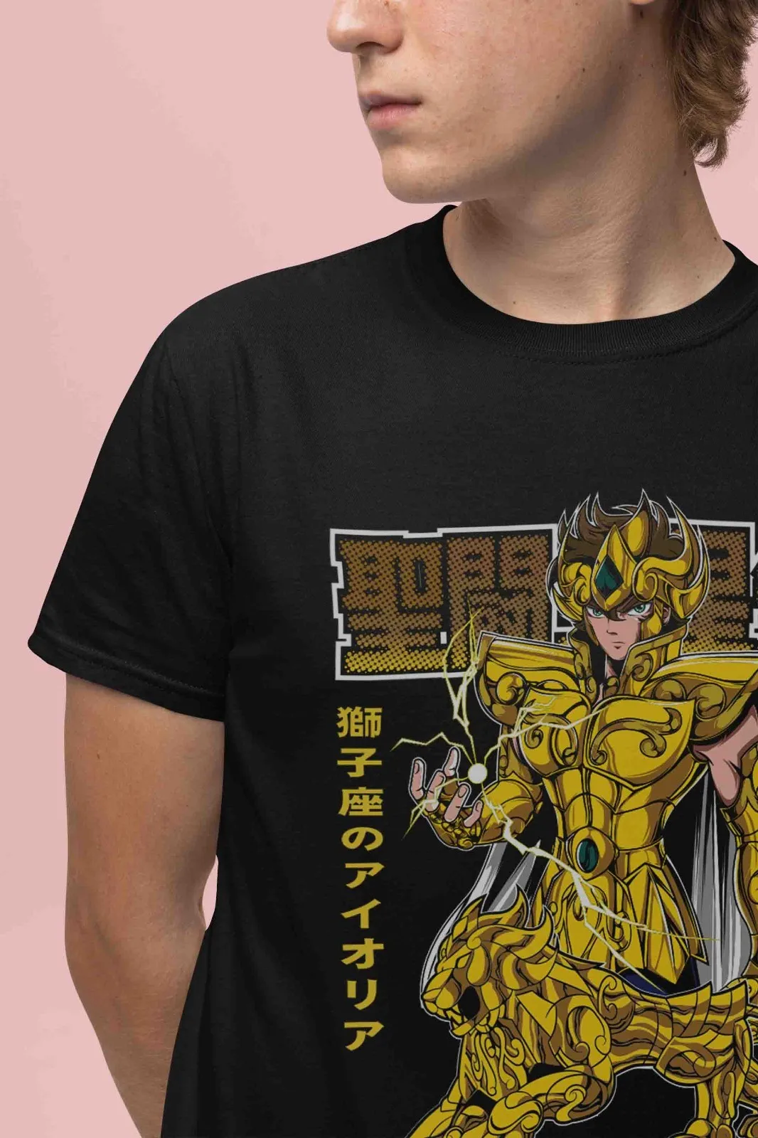 Saint Seiya Shirt Shiryu Tshirt Hyoga T-Shirt Shun Top Ikku Anime Graphic Tee