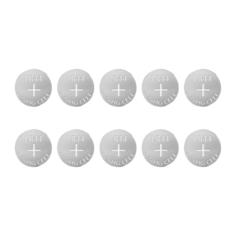 Pack of 10pc/20pc AG13/L1154/LR44 Batteries Button Cell Battery for Long Terms Power for Watches Key Fob Power Supplies