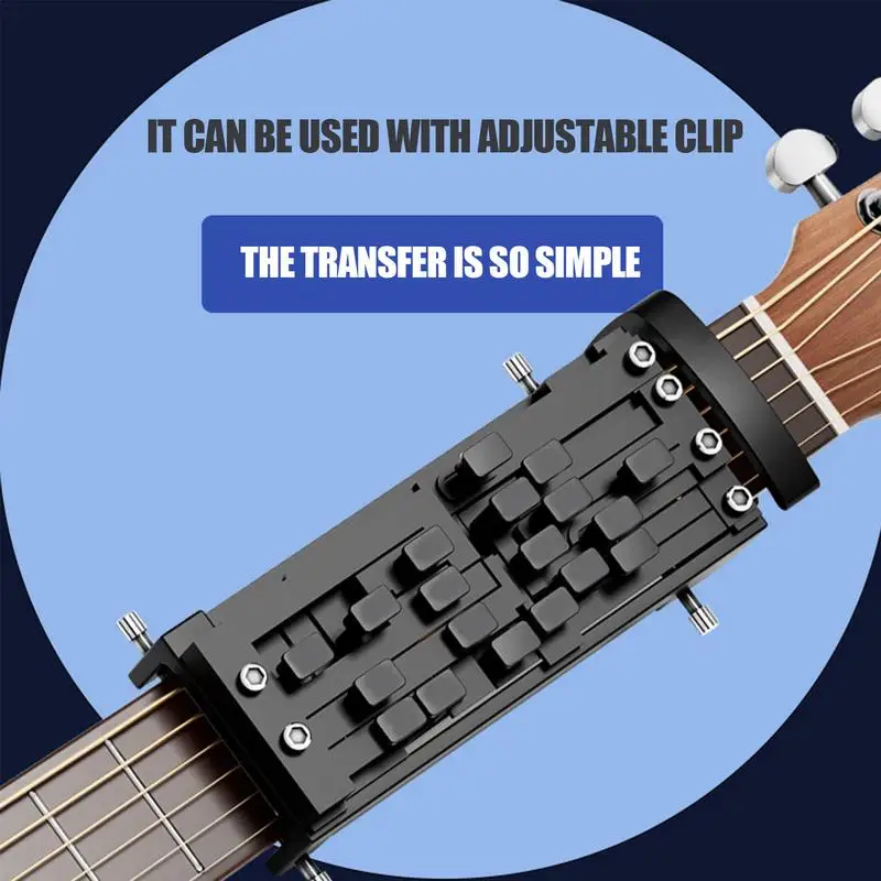 Guitar Trainer Chord Assistance Practice Tool Guitar Playing Singing Aid Chord Tool Scale Assistant Guitar Accessories