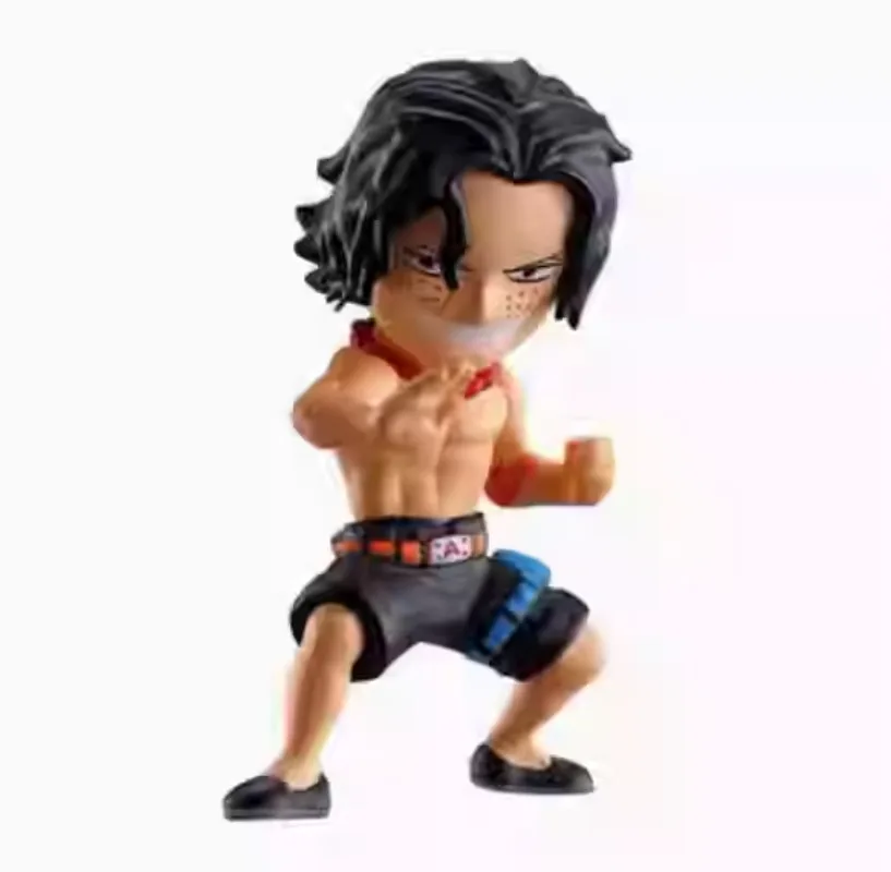 Gashapon Devil Fruits Vo.7 Ace Enel Tama Usopp Marshall · D · Teach Merry Anime Figure Toys for Kids Gift