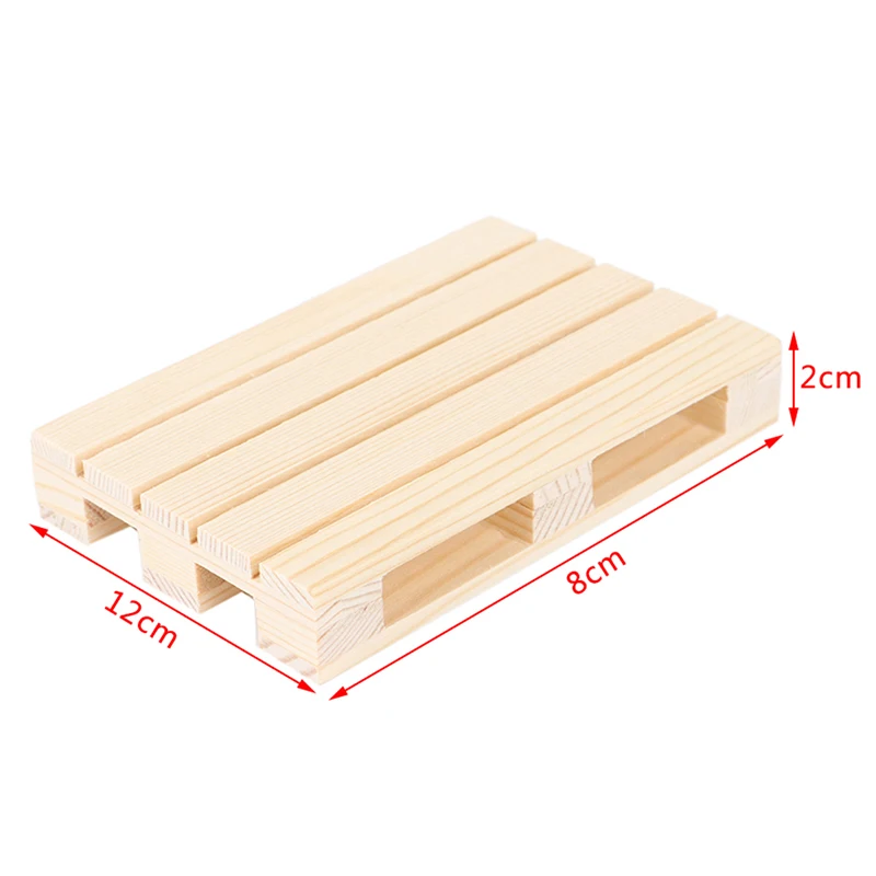 Mini posavasos de paleta de madera para bebidas, almohadilla aislante, posavasos para taza, tapete para olla, nuevo