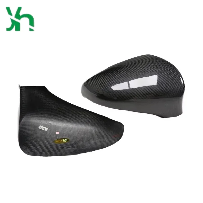 مناسبة لكزس CT ES IS GS RC RCF ملحقات خارجية أصلية مرآة الرؤية الخلفية الجانبية غطاء مرآة الرؤية الخلفية من ألياف الكربون الحقيقية