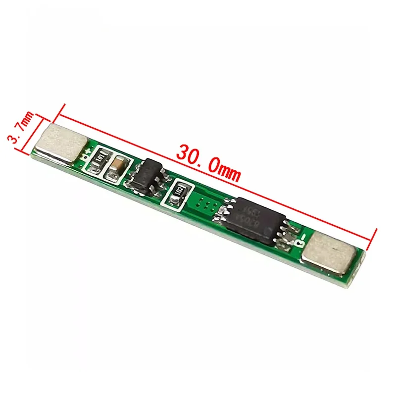 10pcs 1S 3.7V 3A li-ion BMS PCM battery protection board pcm for 18650 lithium ion li battery