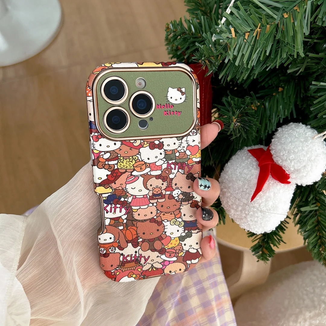 

Maillard style Retro Cute Cat Card Holder Phone Case For iPhone17 16 15 14 13 Pro Max Plus Wallet Shockproof Soft Cover Fundas﻿﻿