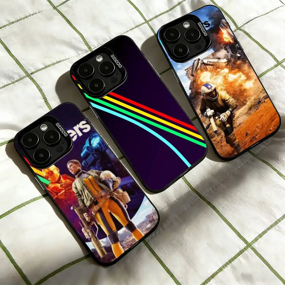 

HOT GAME ARC R-Raiders Phone Case For iPhone 17,16,15,14,13,12,11 Plus,Pro Max,XS,Colorful Silver Black Cover