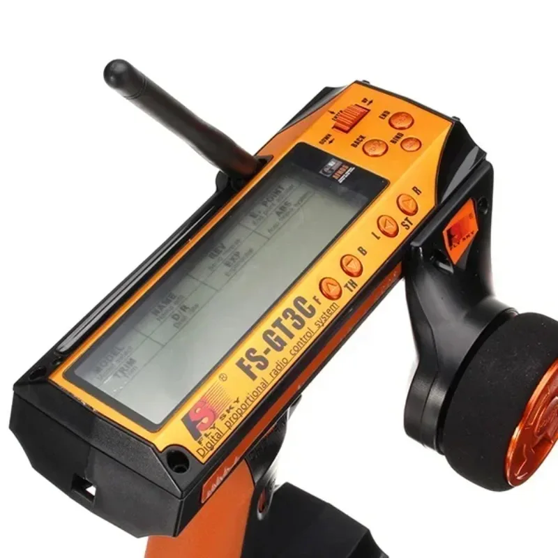 FLYSKY FS-GT3C GT3C جهاز إرسال الراديو المدمج في بطارية 800 مللي أمبير مع جهاز استقبال GR3E #2