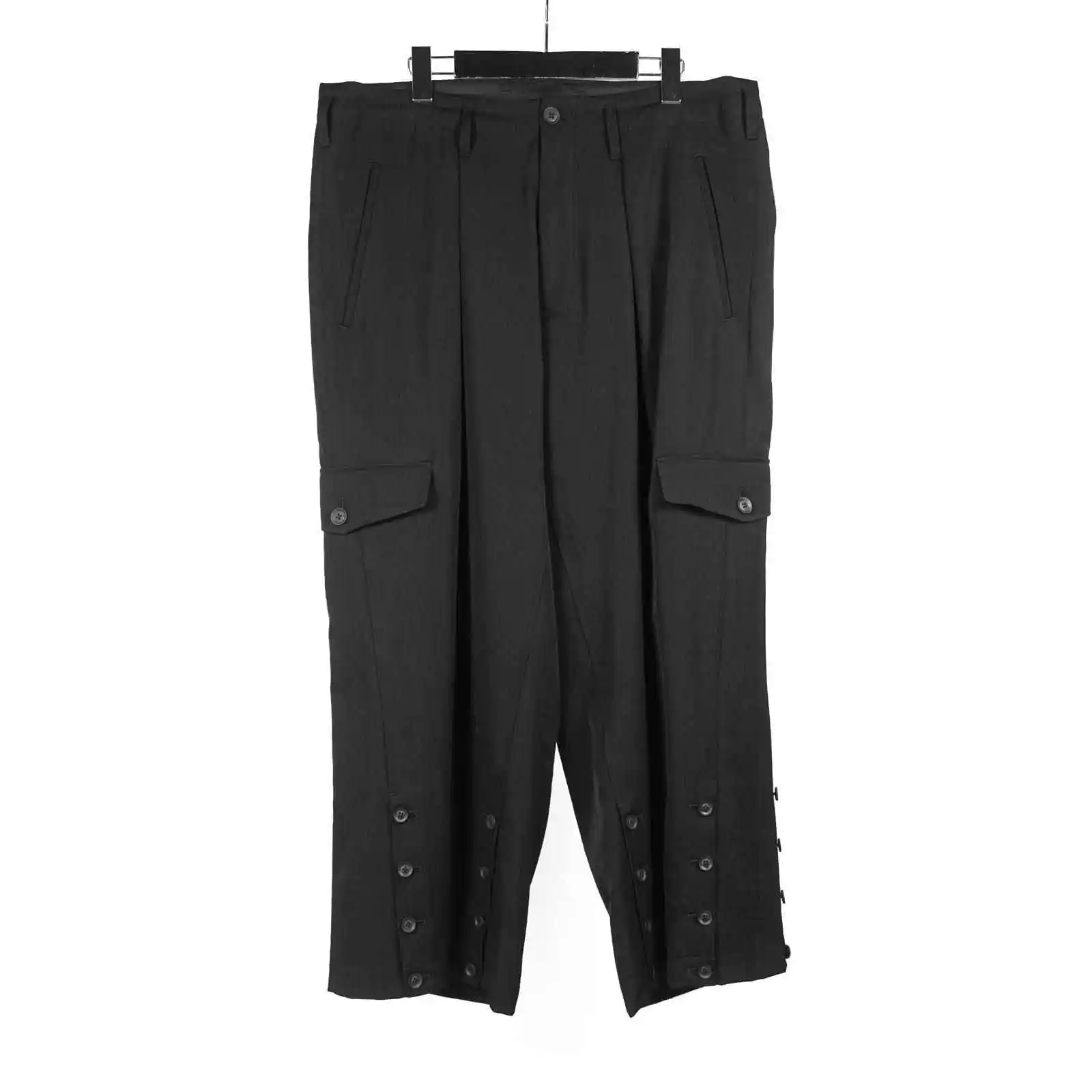 

TOP-YAMAMOTO original design style multi-pocket functional work pants loose casual trousers same style for men and women