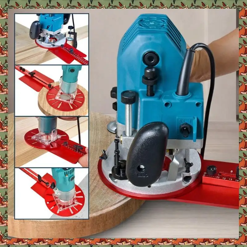 ABLQ Woodworking Trimming Machine Universal Bracket Removable Slotting Milling Rounder Multi Hole For Trimming Machines