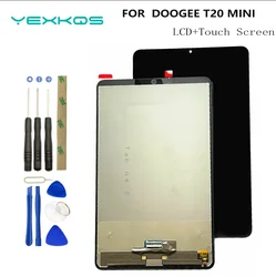 New Original Touch Screen LCD Display For DOOGEE T20 mini t20MINI Tablet PC Replacement Parts +Touch Screen Digitizer + Tool