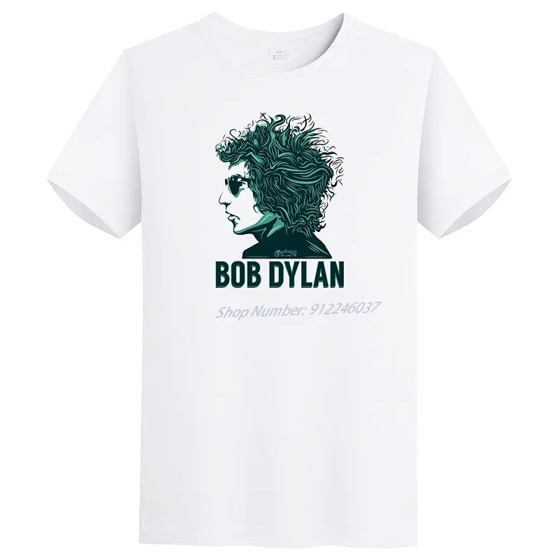 Bob Dylan Graphic T Shirts O-neck T-shirt Casual Oversize Short Sleeve t-shirts Summer Harajuku Streetwear Men Clothing