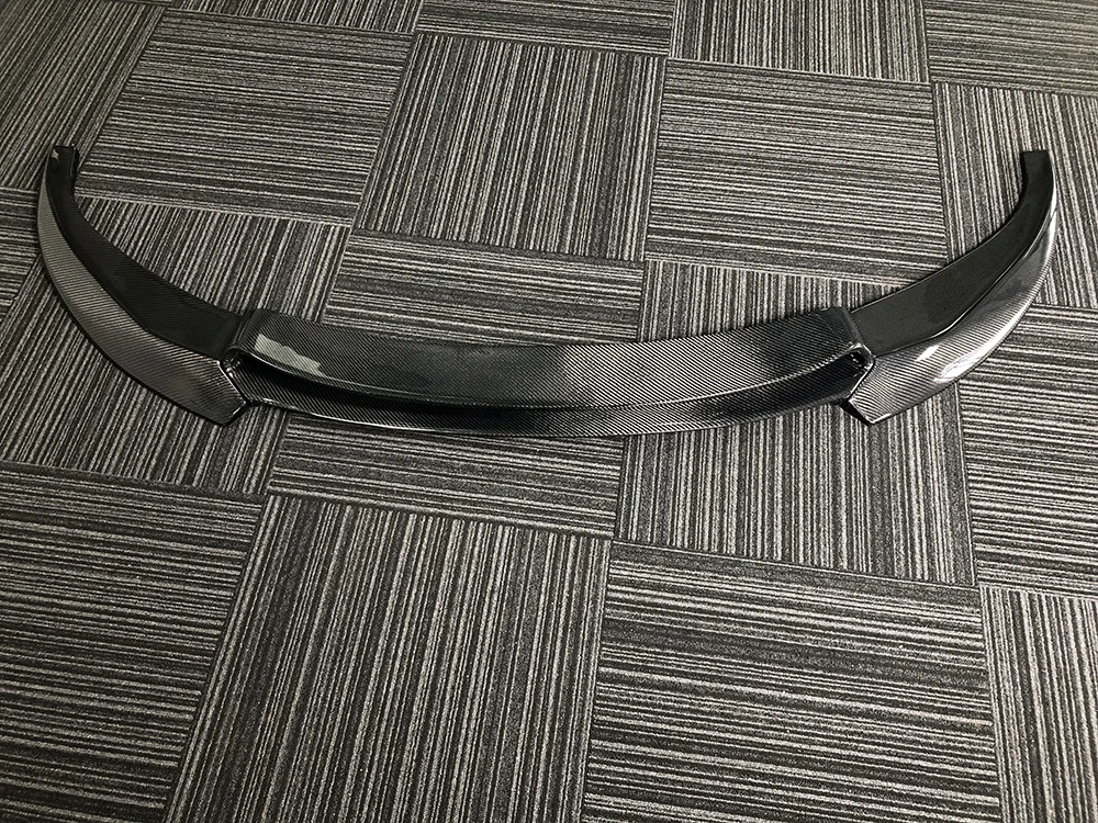 JIACHE Carbon Fiber Front Bumper Lip Splitters For BMW 6 Series F06 F12 F13 M6 2014-2017 Front Head Bumper Lip Chin Accessories