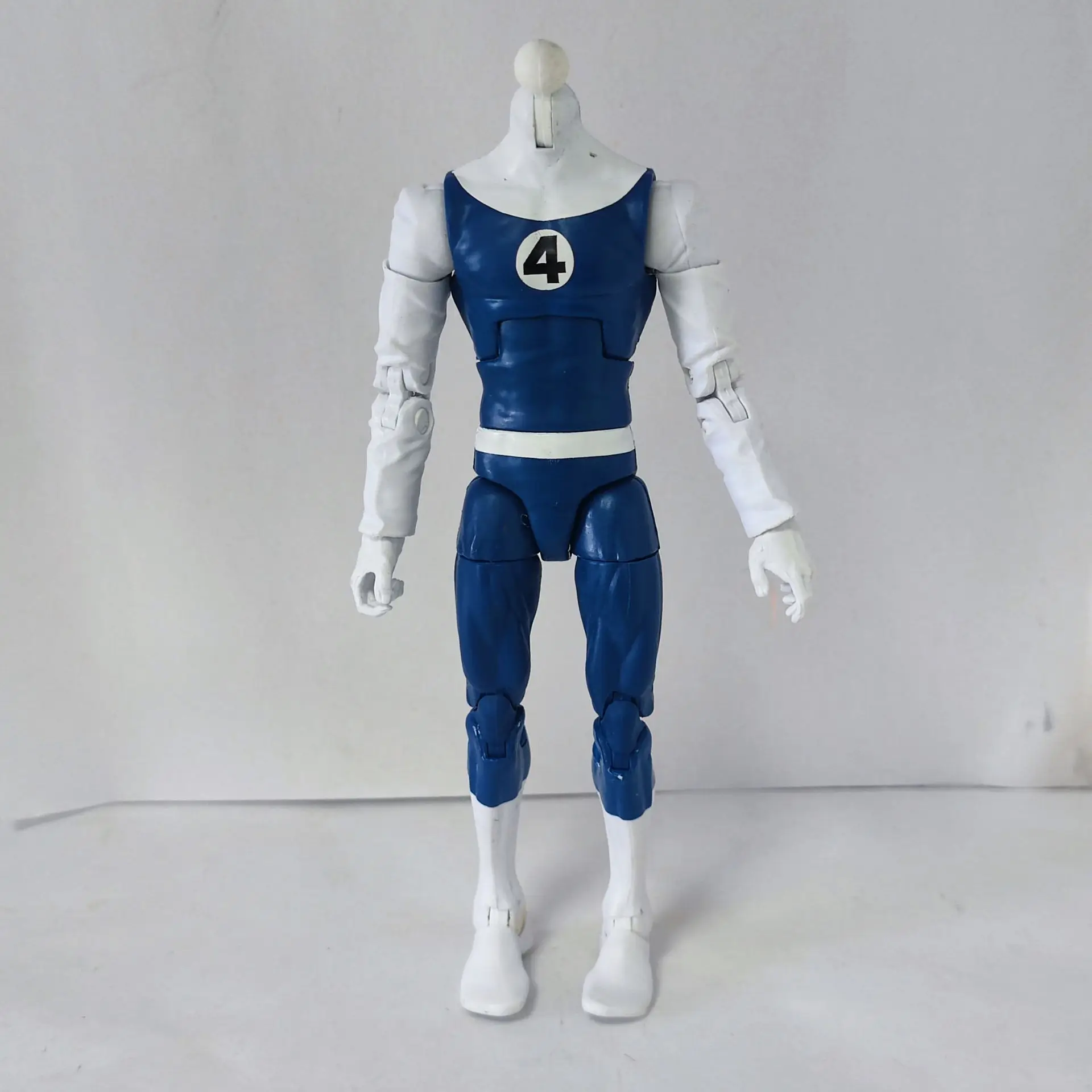 Marvel Legends Fantastic Four F4 M. Fantastic Corps sans tête Figurine articulée de 6 pouces