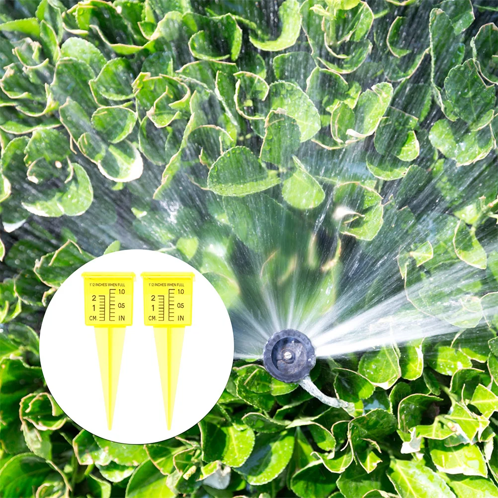 

5pcs Rain Gauge Accurate Outdoor Wireless Plastic Garden Instrument for Measuring Rainfall Lawn Tool Meter