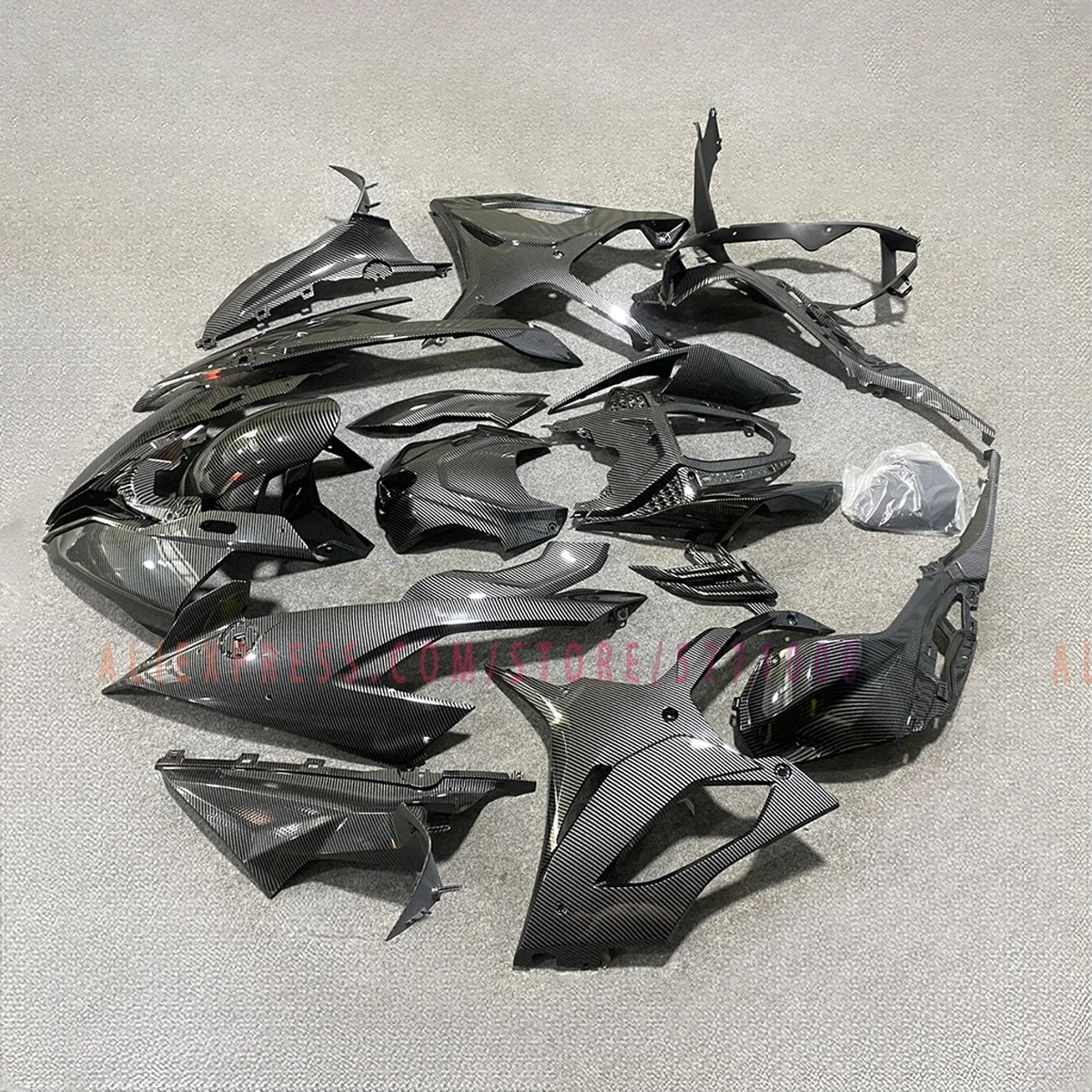 For S1000RR 2019-2022 Full Fairing Kit Injection Molded ABS Motorbike Fairings Bodywork Cowl Panels Carbon Fibre Color S1000RR
