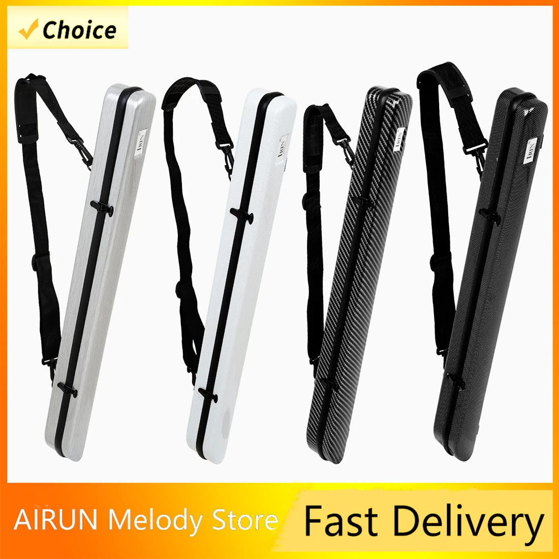 

﻿ IRIN Violin Bow Box Thickened Cotton Bumper-proof Oblique Back Bow Box Is Suitable Portability For Violin Viola Cello Parts