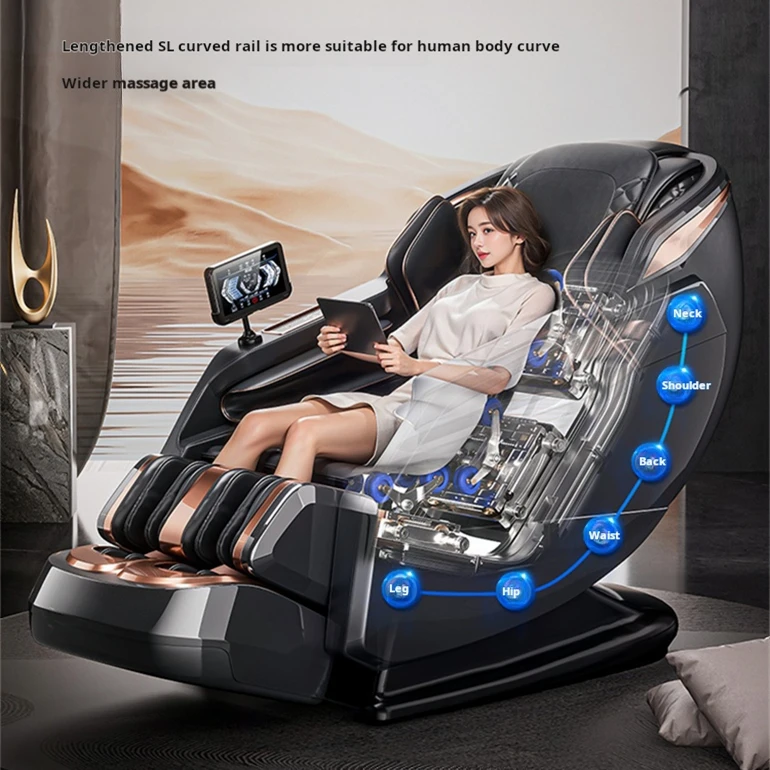 portable luxury zero gravity full body 4d electric spa massage chair full body 2023 2024 4d ai