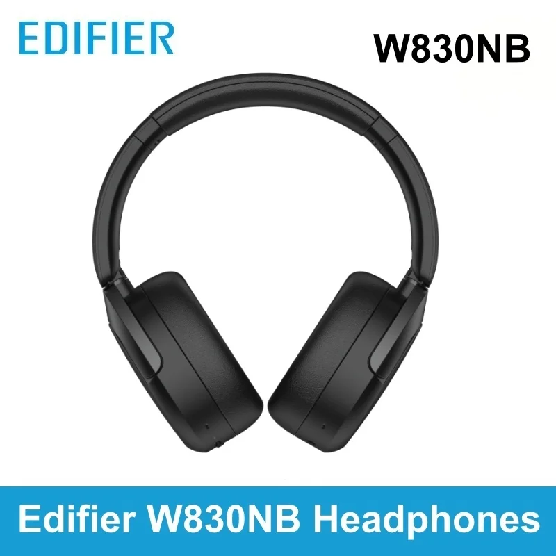 

Беспроводные наушники Edifier W830NB -45 дБ Складная накладная гарнитура высокого разрешения с активным шумоподавлением LDAC Складная батарея 94 часов