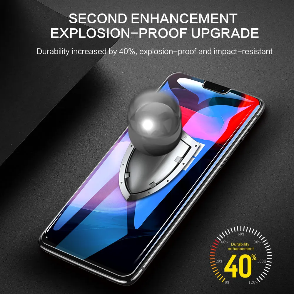 SmartDevil Screen Protector for OnePlus 10T 5G 9 8T 9R 7T 7 9RT ACE Tempered Glass for One Plus 6 6T HD Clear Protective Film