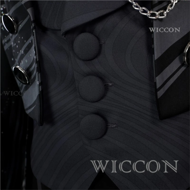 بدلة زفاف للهالوين الحب والمساحة العميقة Caleb بدلة زفاف DAA Pilot Groom Outfit Game ملابس تنكرية للبالغين