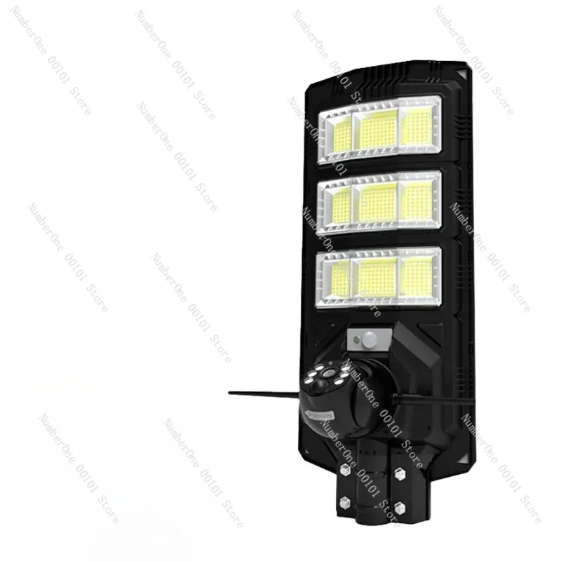 

Smart All-in-One 300W Solar Street Light CCTV Camera Waterproof LED 60W ABS Body Path Garden Road Battery Powered DC Supply