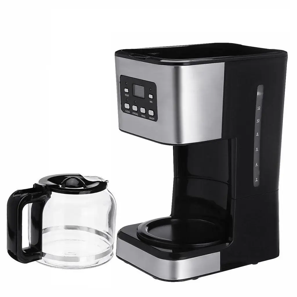 Drip Coffee Maker 8.46x7.87x12.6 Inches Pump Coffeemaker Coffee Machine for Home Office