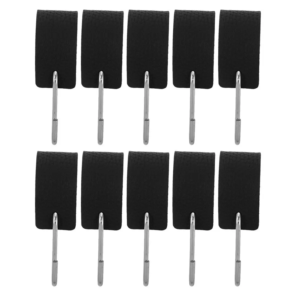 

10Pcs Heavy Duty PU Coated Metal S Hooks Multifunctional Closet Kitchen Camping Outdoor Storage Organizer for Clothes Tools