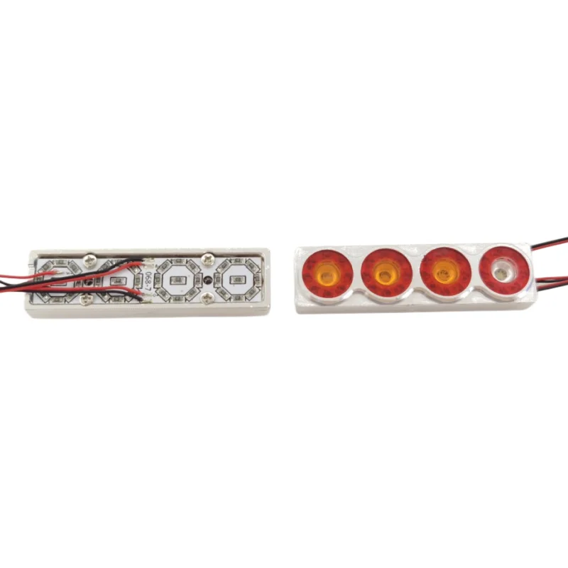 1/14 RC Truck Metal Tail Light Lamp Taillight for Tamiya Scania R620 MAN TGX for BENZ 1851 3363 56352 6X4 4X2 Tractor Trailer