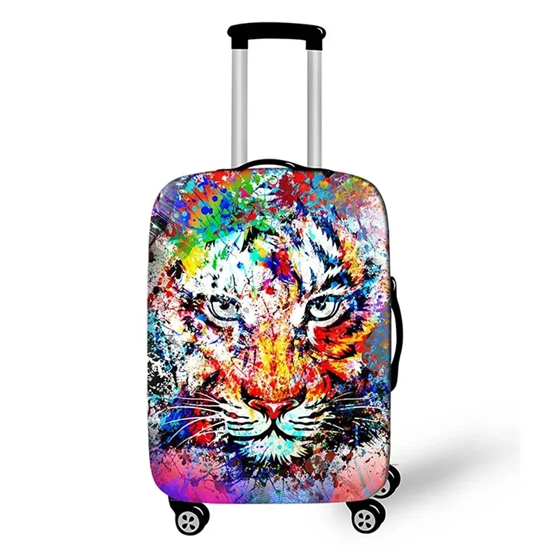 3D Animal Expression Luggage Protective Covers 18-32 Inches High Quality Elastic Luggage Cover Suitcase Case Travel Accessories