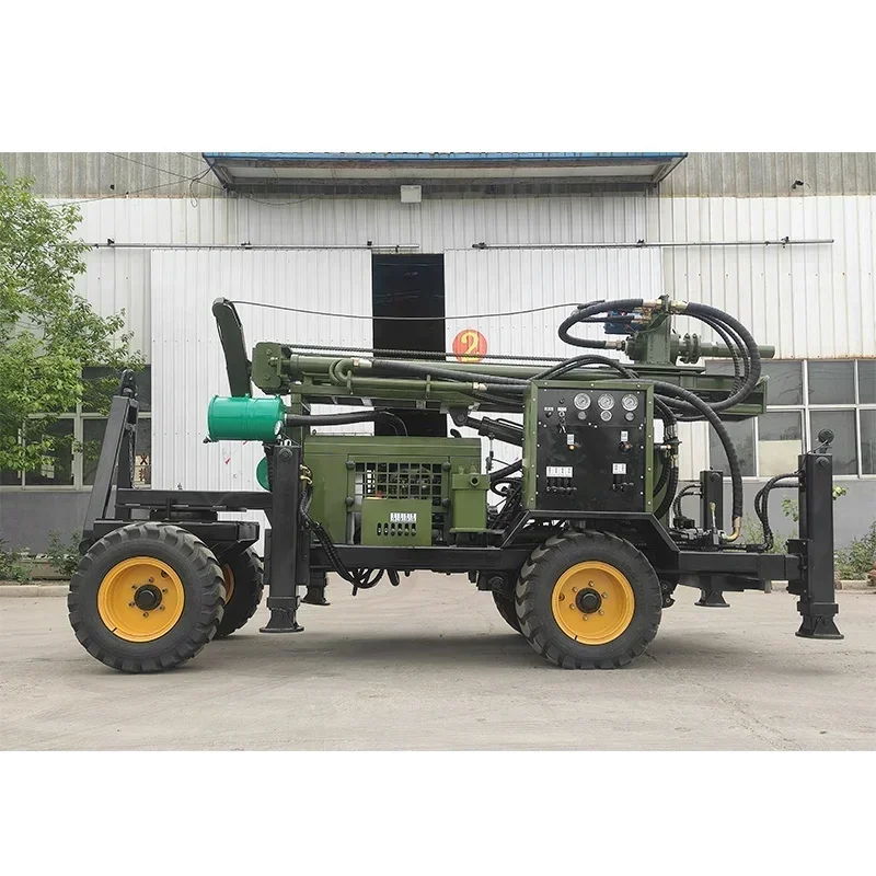 Mine Drilling Rig Ground Drill Machine Automatic Drilling Machine Deep Well Drilling Machine Pneumatic Water Well Rig