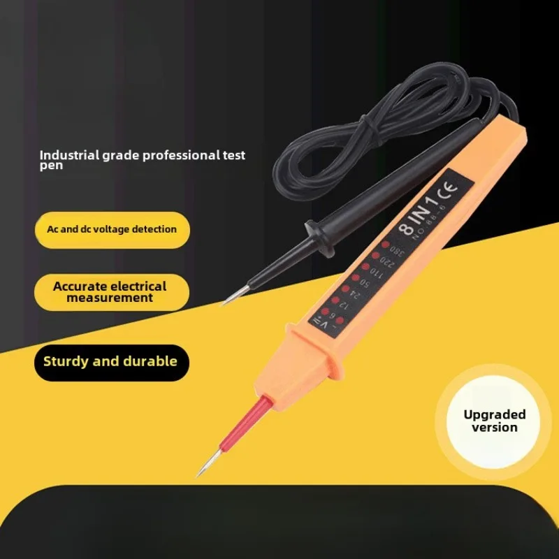 

BIESUO Multifunctional Pen 88-6 Induction Digital Display Measuring Pen Industrial Electrical High and Low Voltage Test Pen