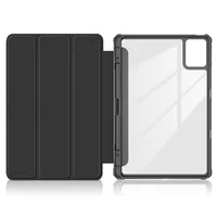 Para Lenovo Tab K11 Plus funda 11,45 pulgadas 2024 TB230XC TB352FU con portalápices acrílico TPU contraportada para Lenovo K11 Plus