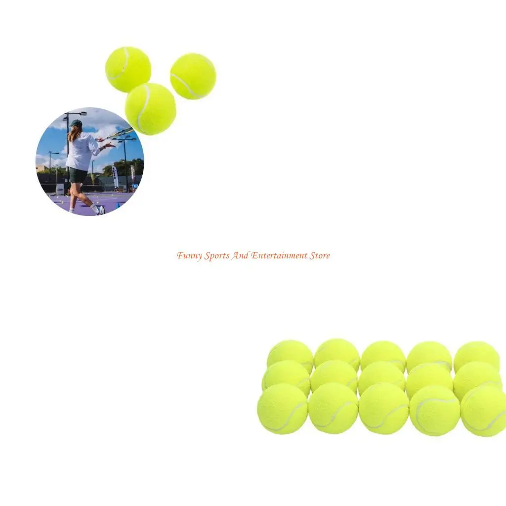 

C4DE Kids Tennis Accessory Rubber Tennis Balls Bulk Kid Outdoor Sports Tennis Balls