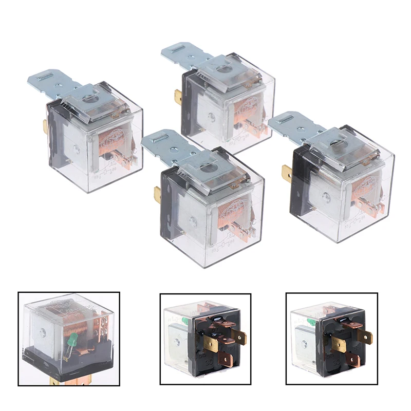 

1PC Waterproof Automotive Relay 12v/24v 100a 4pin/5pin Spdt Control Car Relays