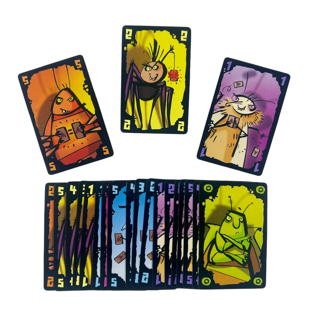 Juego de Cartas Polilla Tramposa en Español, Devir-Game Moth Cheate /Royal Xiaoqiang, Baraja de Cartas para Adultos, Juego de Mesa para Fiestas