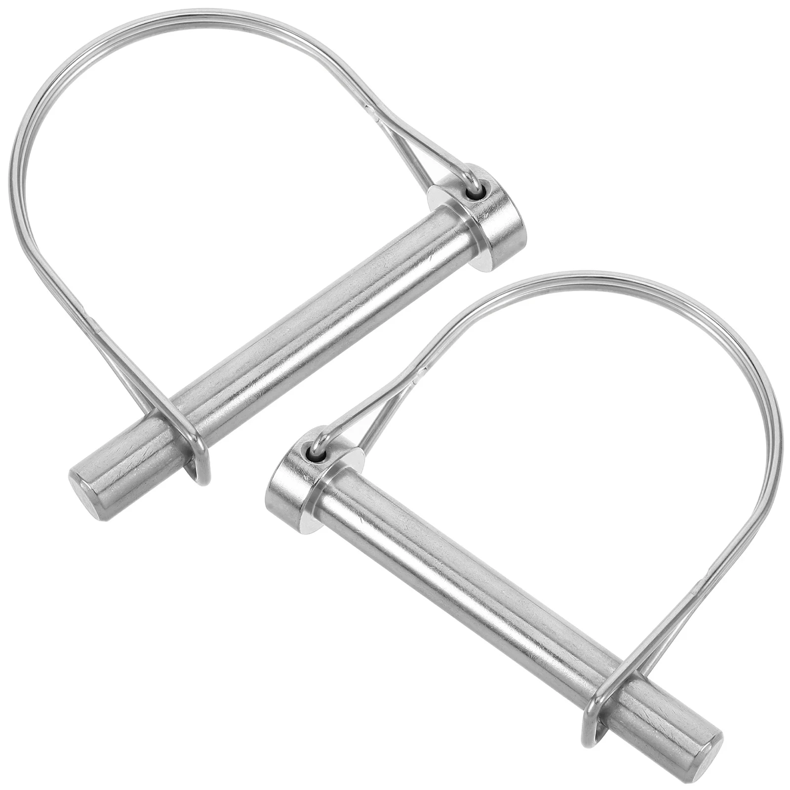

2Pcs Trailer Coupler Pin Metal Locking Wire Lock Pin Quick Release Safety Lock Pins for Trailer Hitch Hitch Tightener