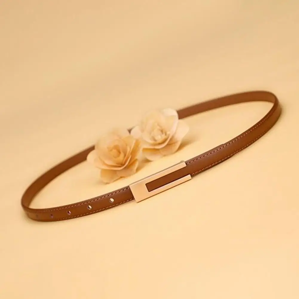 

Lady Dress Belt Beautiful Metal Buckle Women Waist Strap Stainless Women Waist Strap