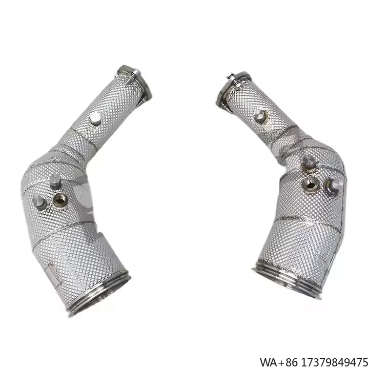 

Yooking OPF Downpipes for Audi RS6 C8 4.0T 2021-2023 Racing Stainless Steel Exhaust Pipe Car Exhaust System