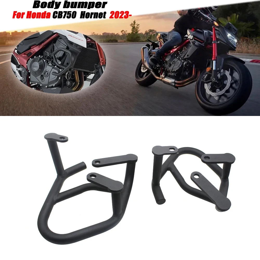 

Fit For Honda CB750 CB 750 Hornet 2023- Motorcycle Highway Engine Guard Crash Bar Frame Bumper Fairing Protector Bars