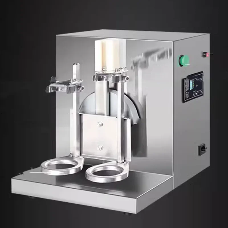 

Commercial Boba shaker Bubble Tea Shaker Double-head Pearl Milk Tea Shaking Machine Stainless Steel licuadora portátil