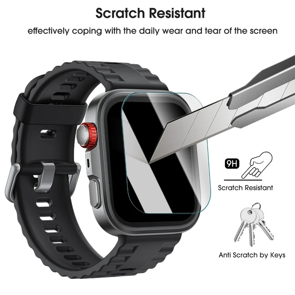 1-3 Pcs Easy Installation Tempered Glass Screen Protector for Huawei Watch Fit 4 Pro HD Anti-scratch Protective Positioning Film